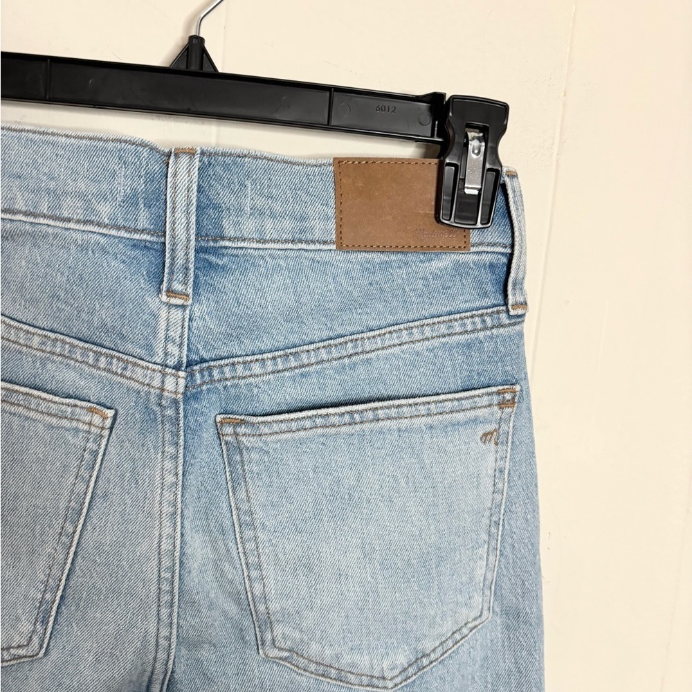 Madewell the perfect vintage jeans size 24 light wash raw hem high rise - Picture 5 of 10
